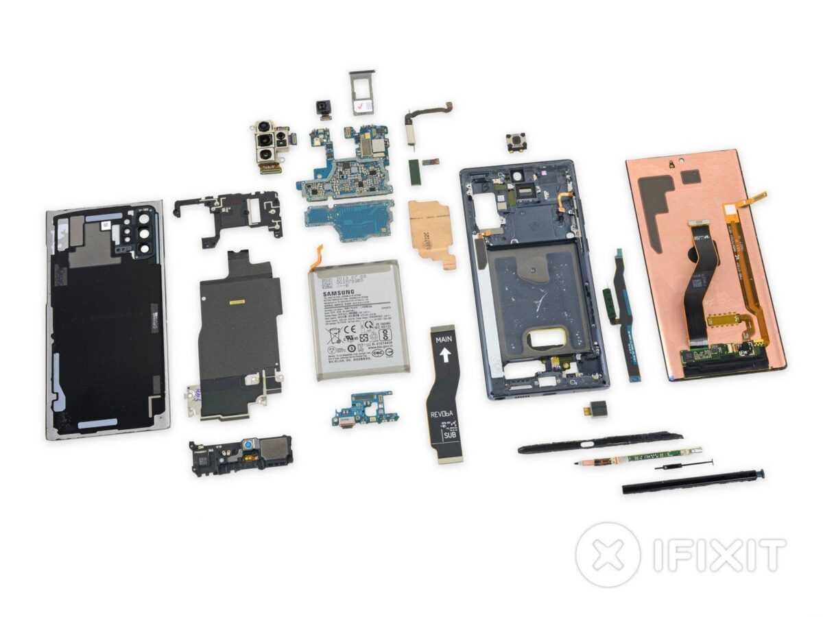 ifixit samsung galaxy note 10