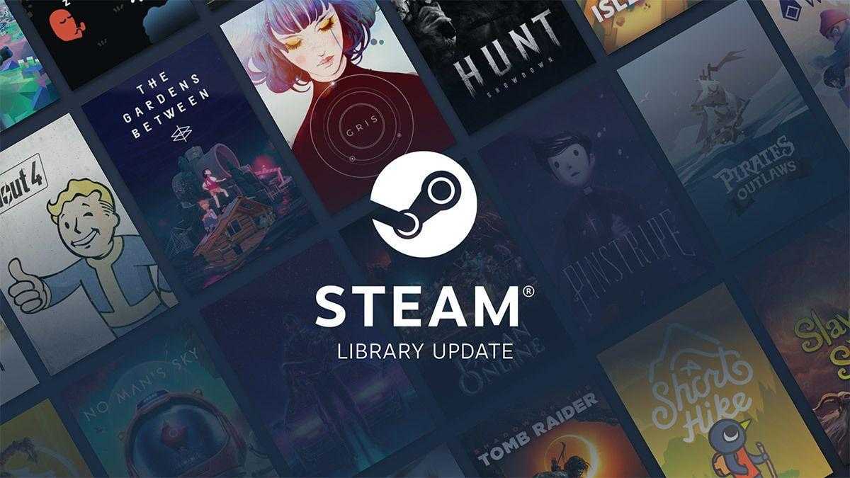 steam new library