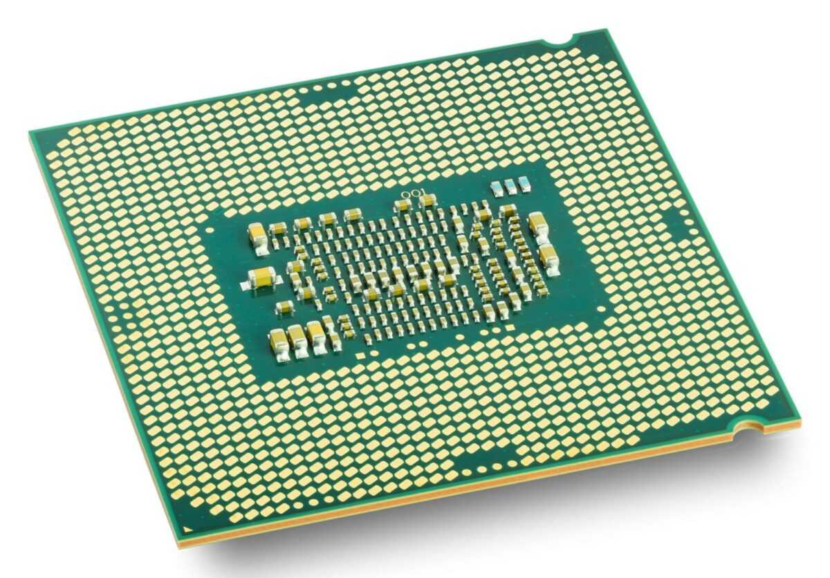 Intel CPU scaled