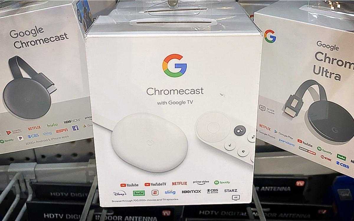 chromecast google tv