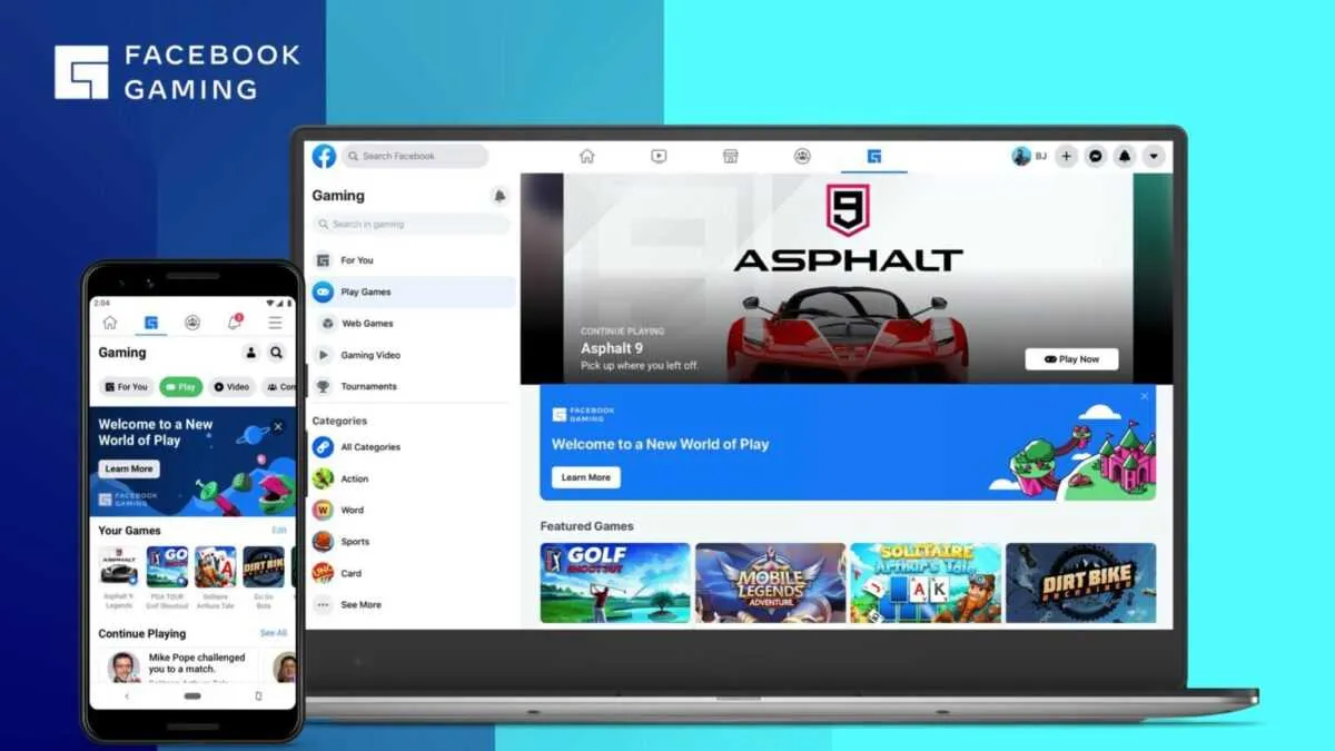 facebook cloud gaming