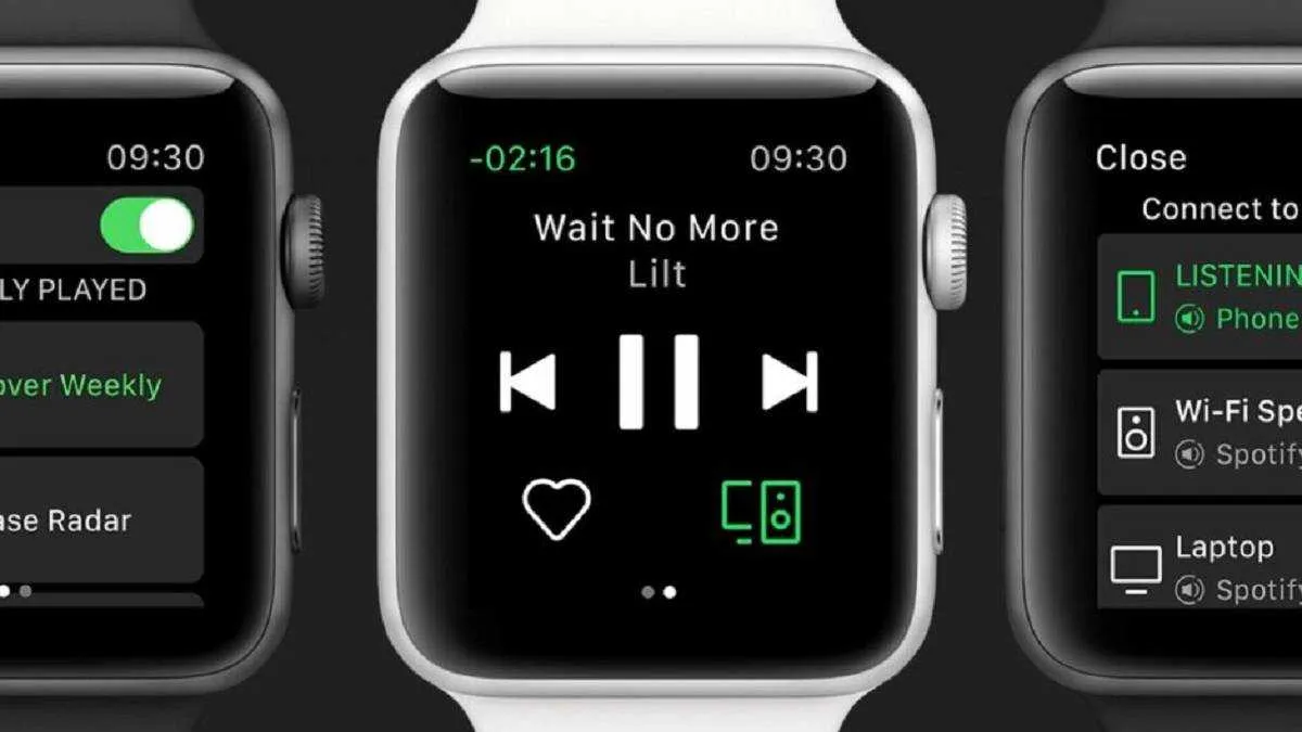 Ora puoi ascoltare Spotify offline su Apple Watch 9 spotify apple watch