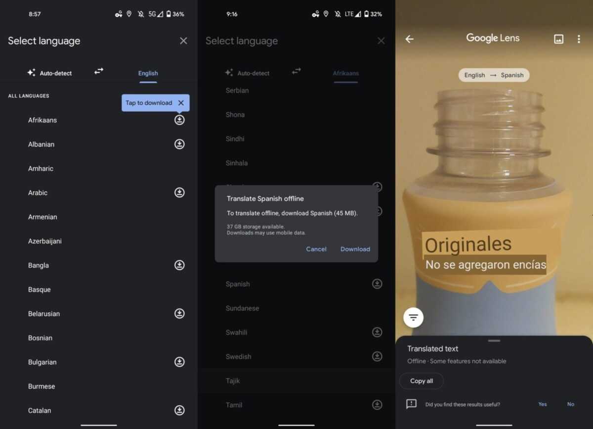 google lens offline translate scaled