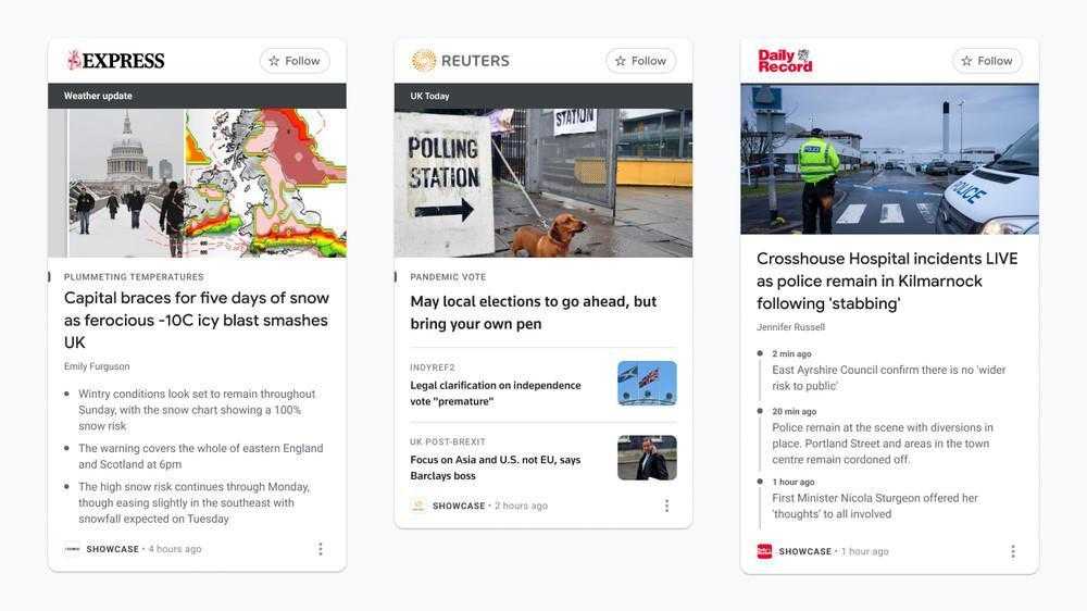 google news showcase