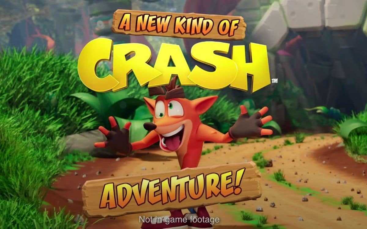 Crash Bandicoot On The Run