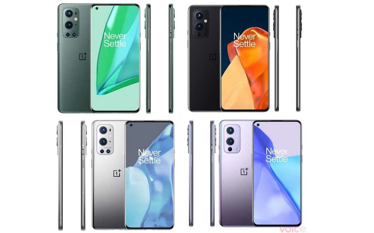 OnePlus 9 e 9 Pro