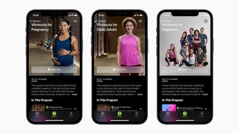 apple fitness older pregnant story