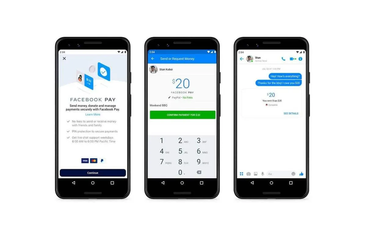 Facebook Pay introduce il pagamento tramite codice QR per maggiore sicurezza 13 facebook pay