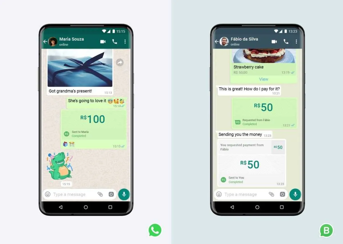WhatsApp ripristina i pagamenti digitali in Brasile un anno dopo che è stato bloccato 2 whatsapp
