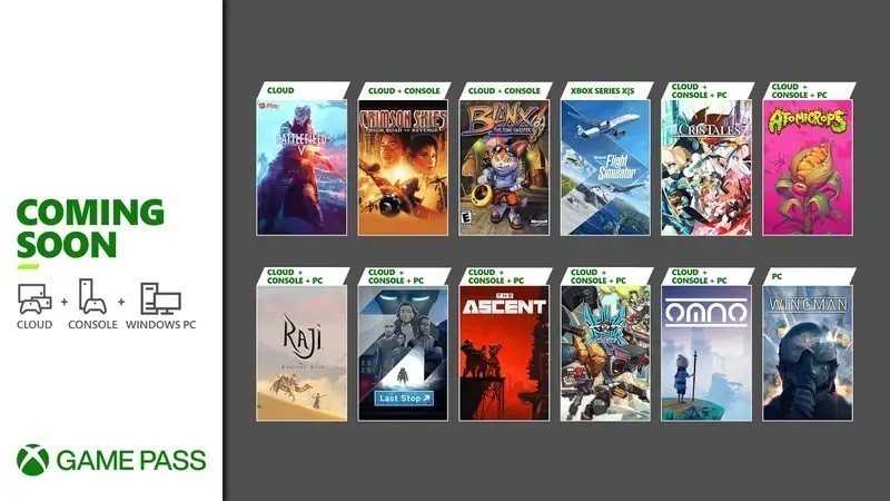 Flight Simulator, The Ascent, Project Wingman e molto altro ancora su Xbox Game Pass 9 available today coming soon