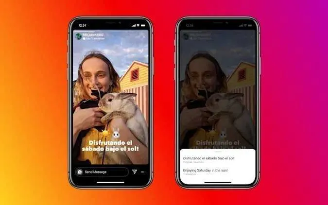instagram multi translate