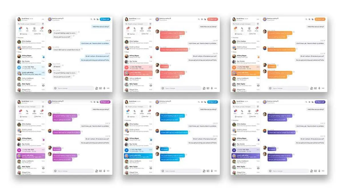 skype themes