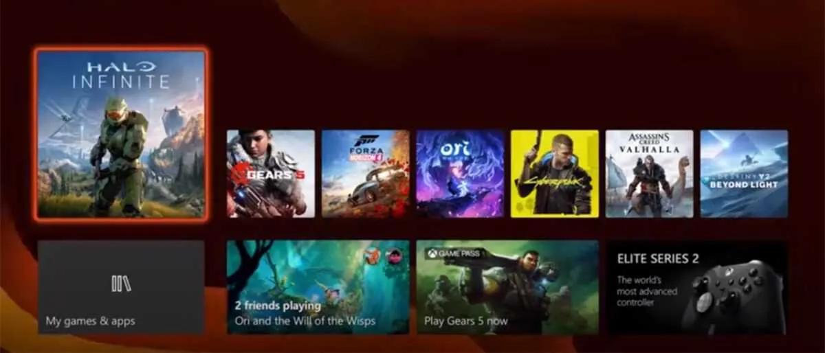 Xbox Series X: modalità notturna 4K nativo, ecco tutte le novità dell'aggiornamento 10 xbox series x dashboard