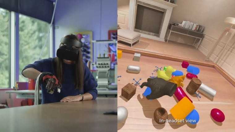 Meta sta lavorando sui guanti per portare il senso del tatto nel metaverso 8 meta haptic