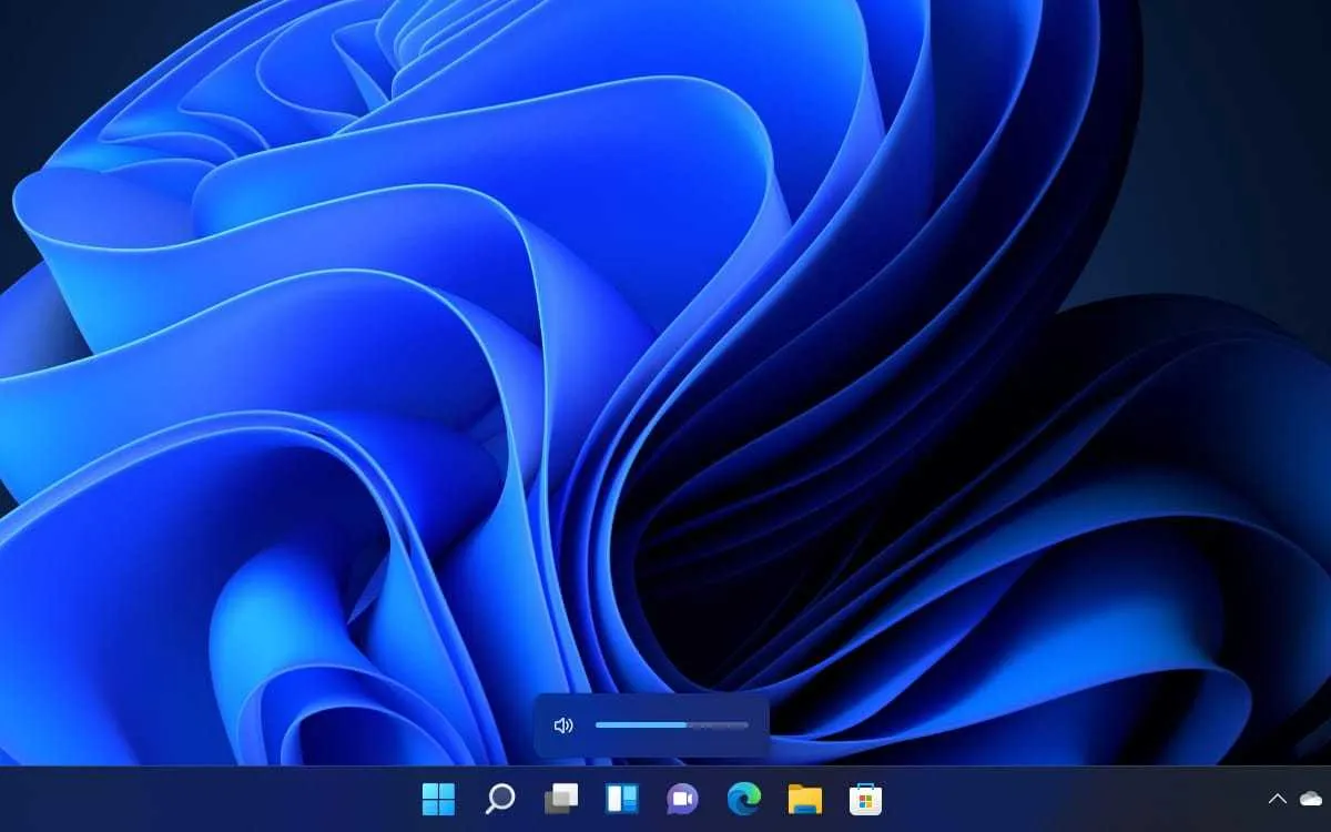 Windows 11 Indicatore volume