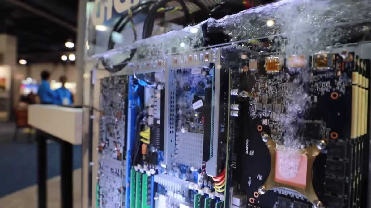 immersion cooling source  gigabyte youtube