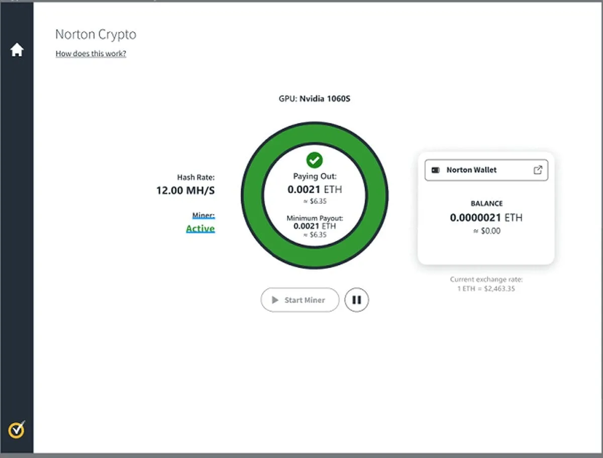norton crypto