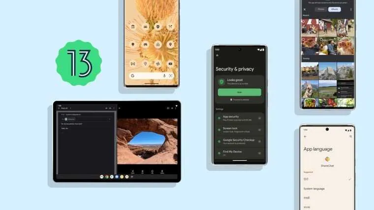 android 13 b 2
