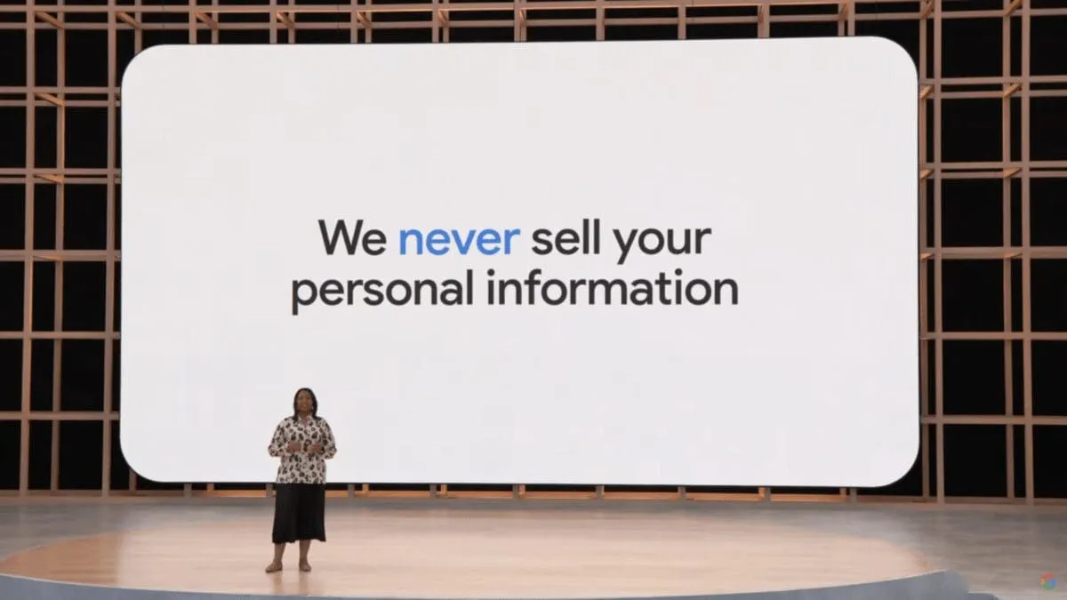 google personal information