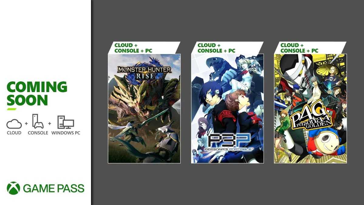Monster Hunter Rise, Persona 4 Golden e altri hanno colpito Xbox Game Pass 8 tw coming soon 01.10.2023 8154e42e362c8575f3bf