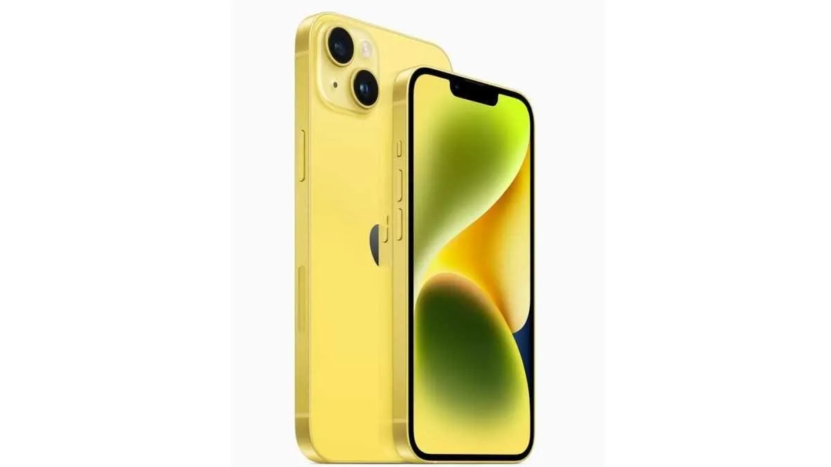 iphone 14 yellow