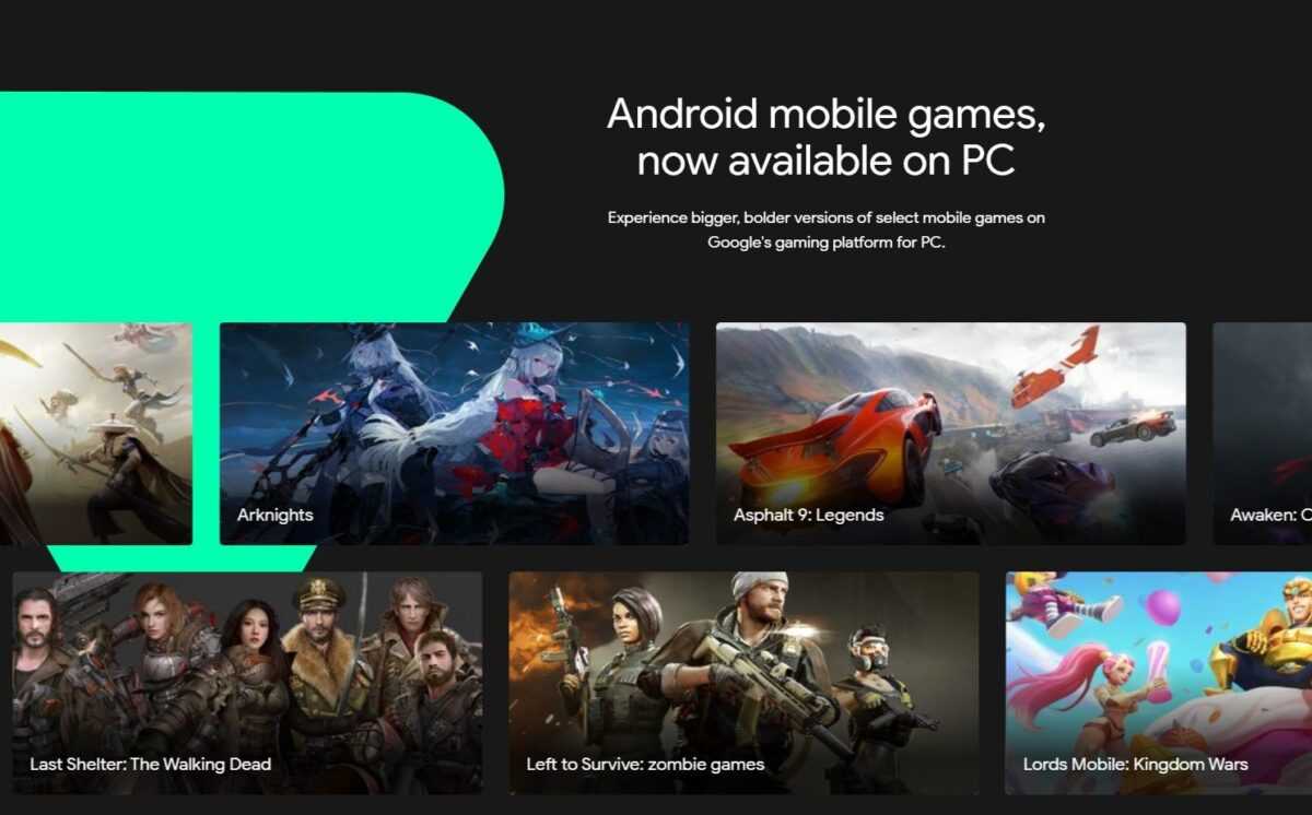 google play games on pc