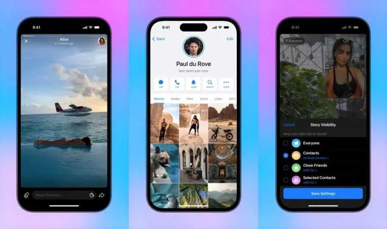 telegram stories ui story
