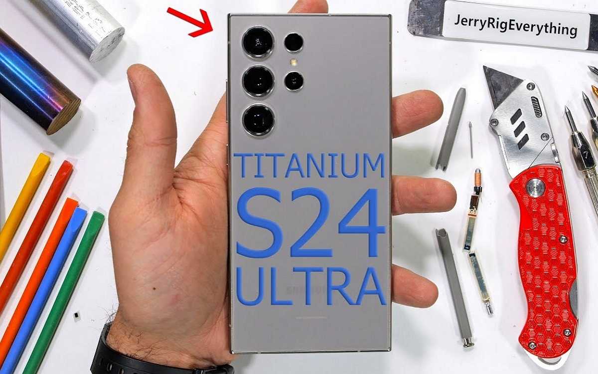 S24 Ultra JerryRigEverything