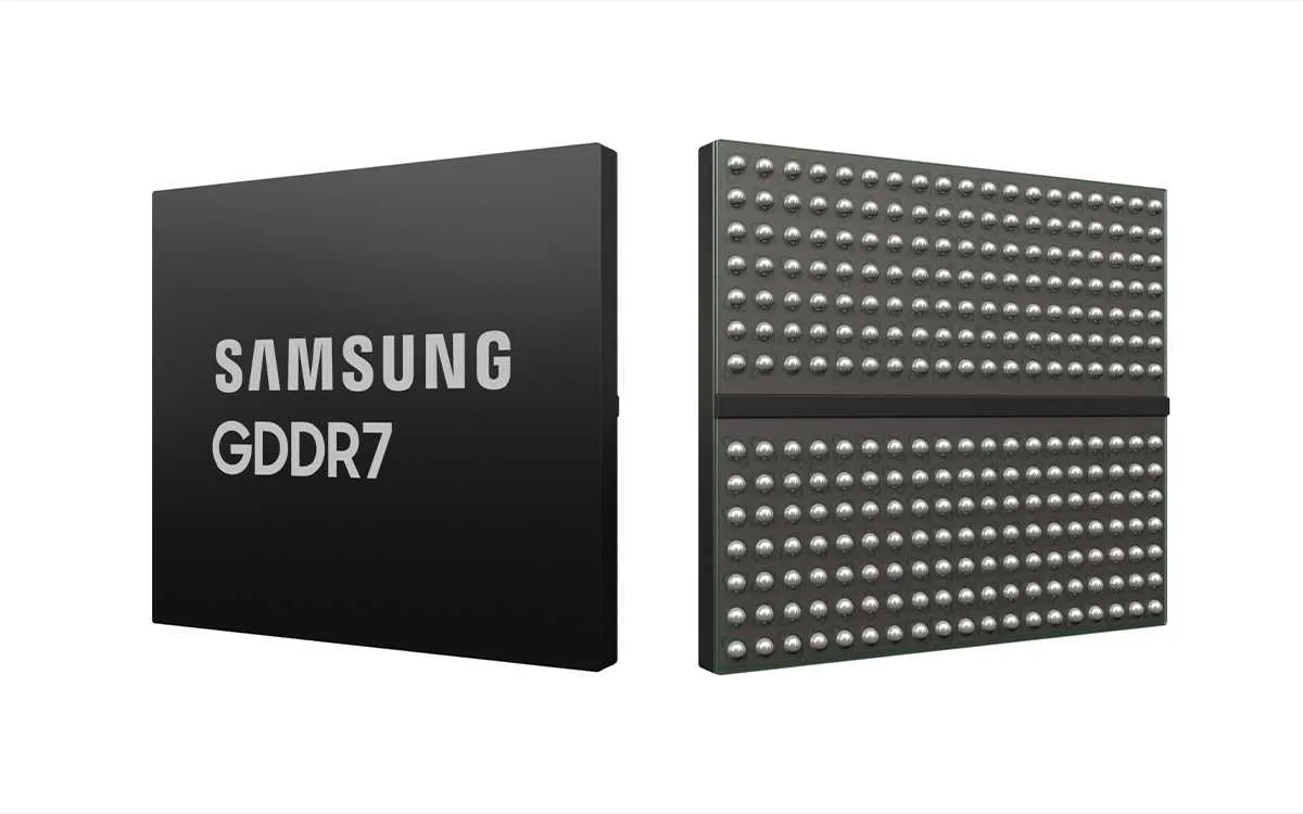 samsung gddr7 dram