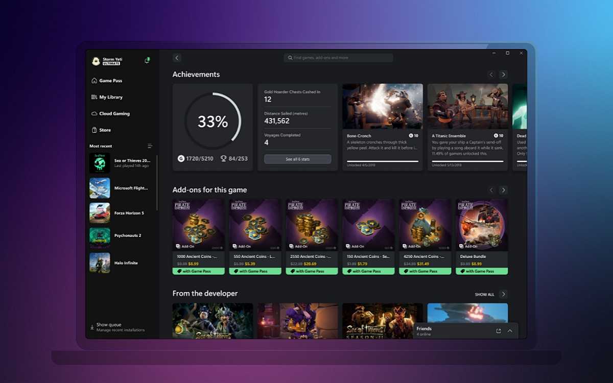 Xbox interface app PC 2