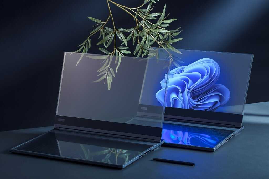 lenovo transparent