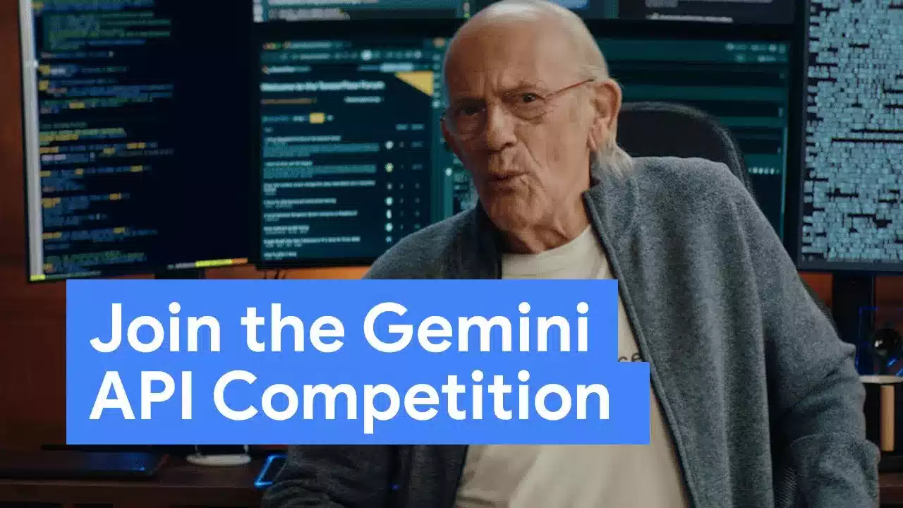 Google rivela il suo concorso per sviluppatori API Gemini con l'aiuto di Christopher Lloyd 12 cZa 7KaQ3c HD
