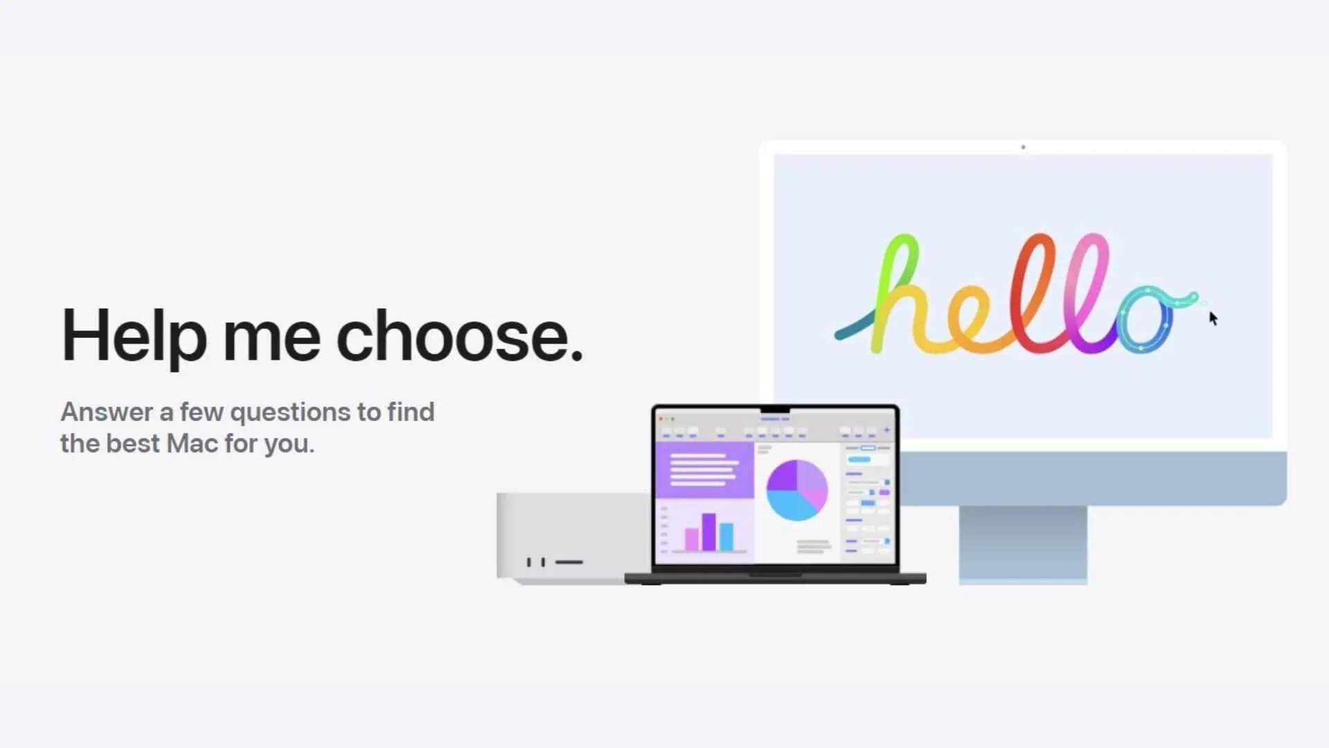 apple help me choose 1
