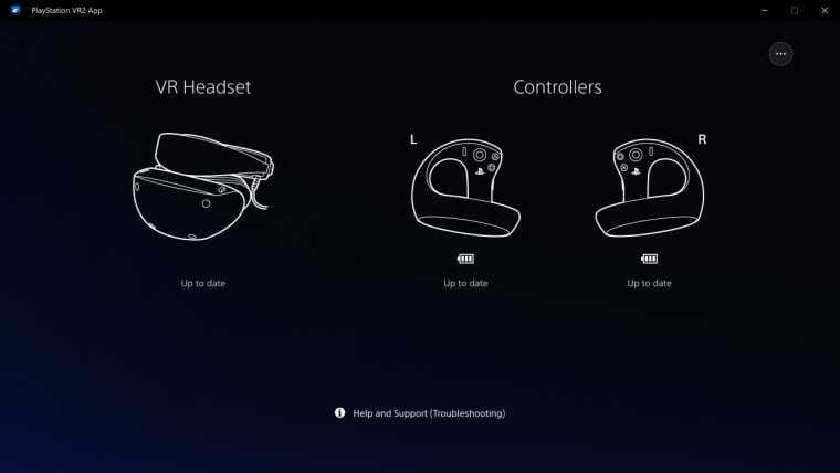 playstation vr2 app