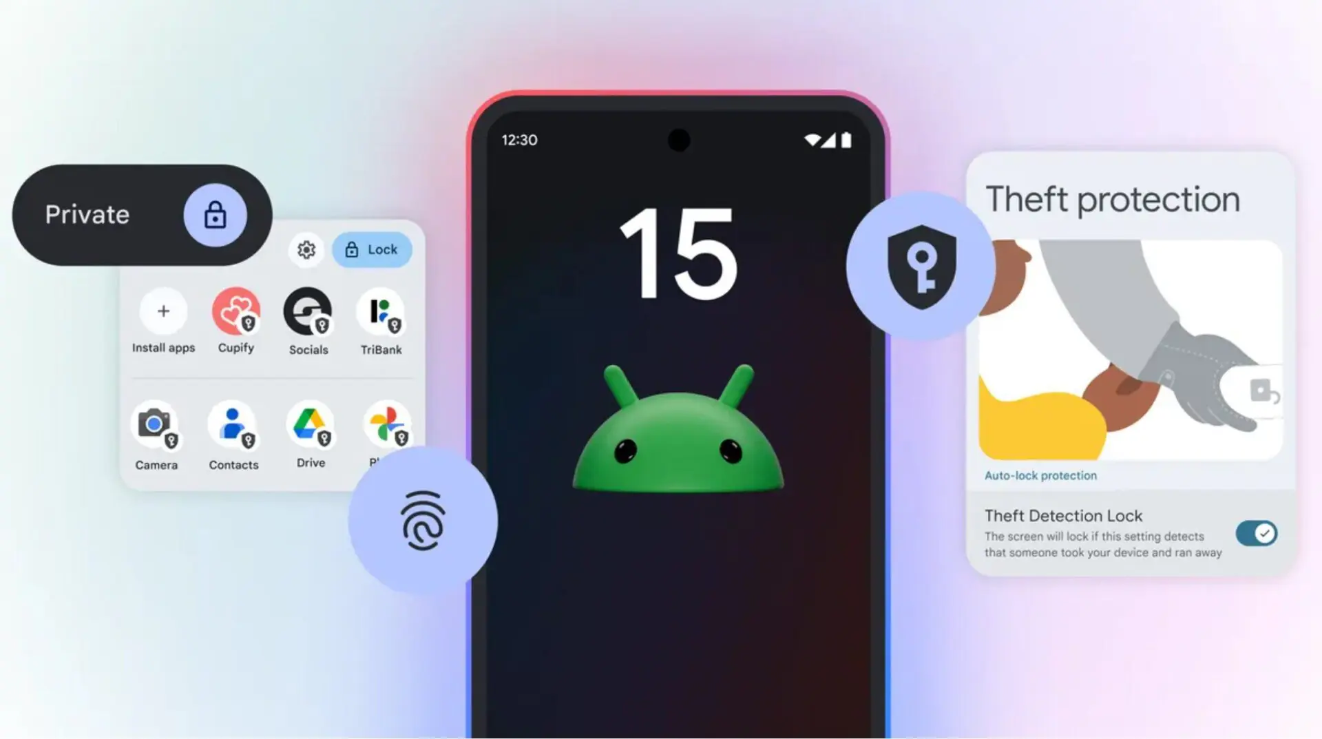 google android 15 pixel