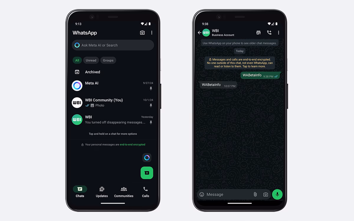theme fonce whatsapp