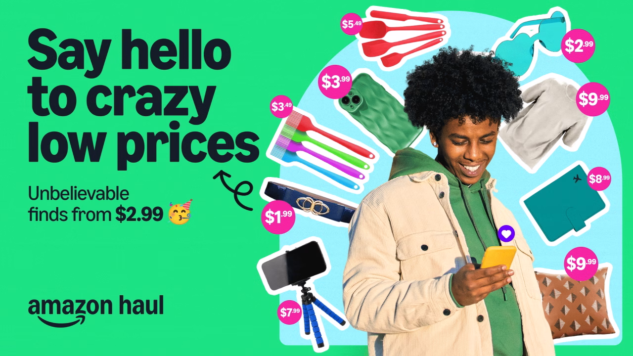 Amazon affronta Temu e Shein con la propria piattaforma a prezzi scontati 13 amazon haul 720