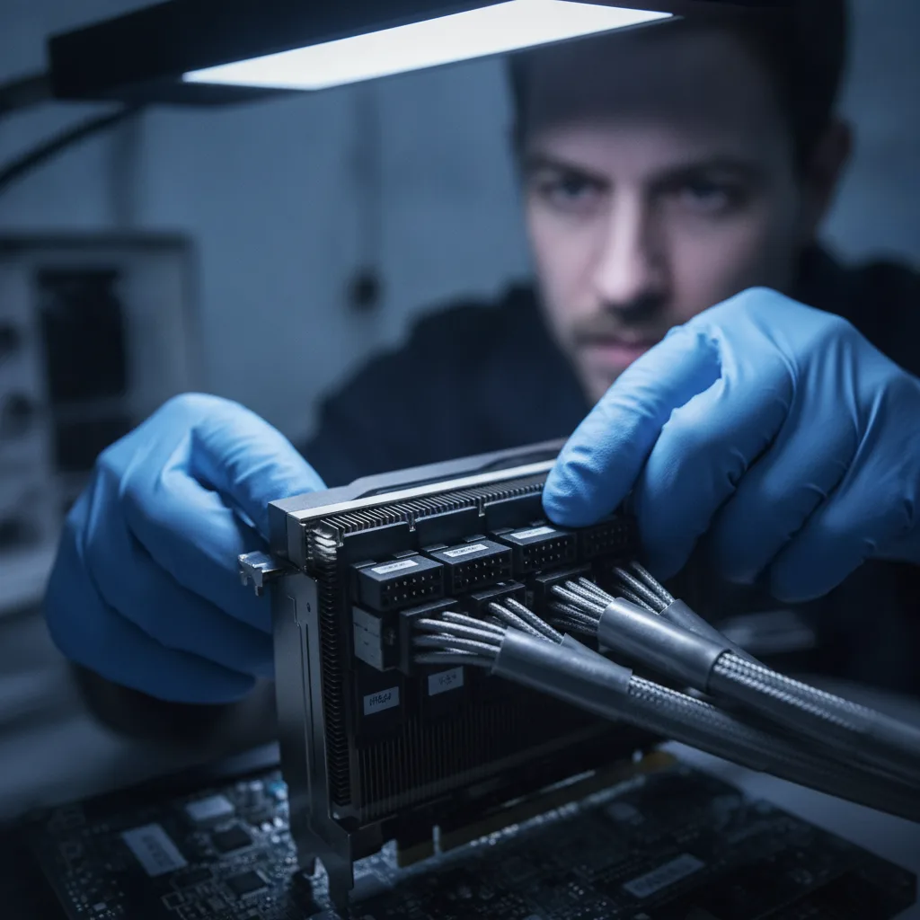Nvidia ha testato la RTX 5090 con quattro connettori a 16 pin, ma questo bug specifico potrebbe comunque fonderla