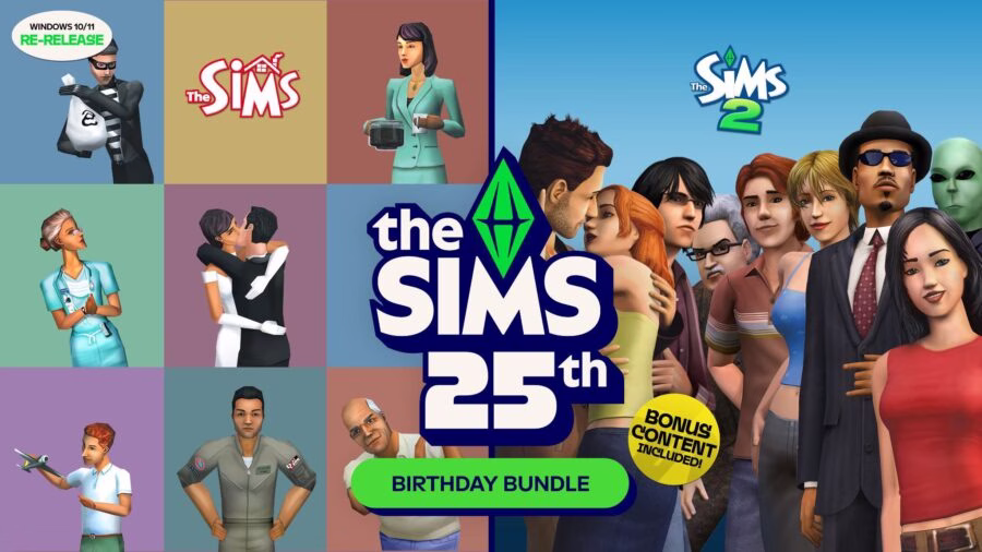 EA riporta The Sims 1 e The Sims 2 per PC, includendo anche tutti i DLC e le espansioni 11 the sims collection birthday