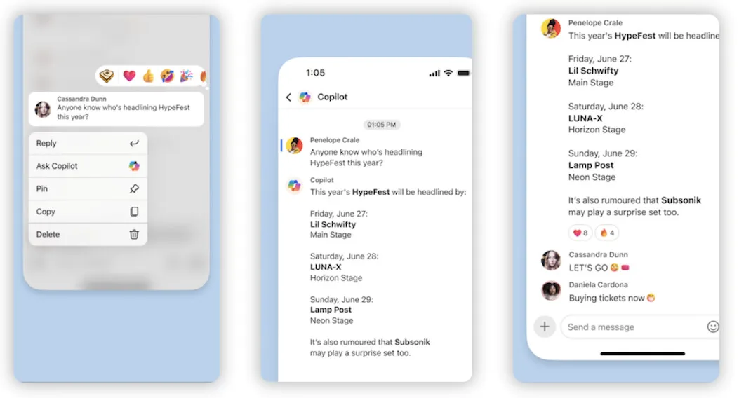 copilot groupme app
