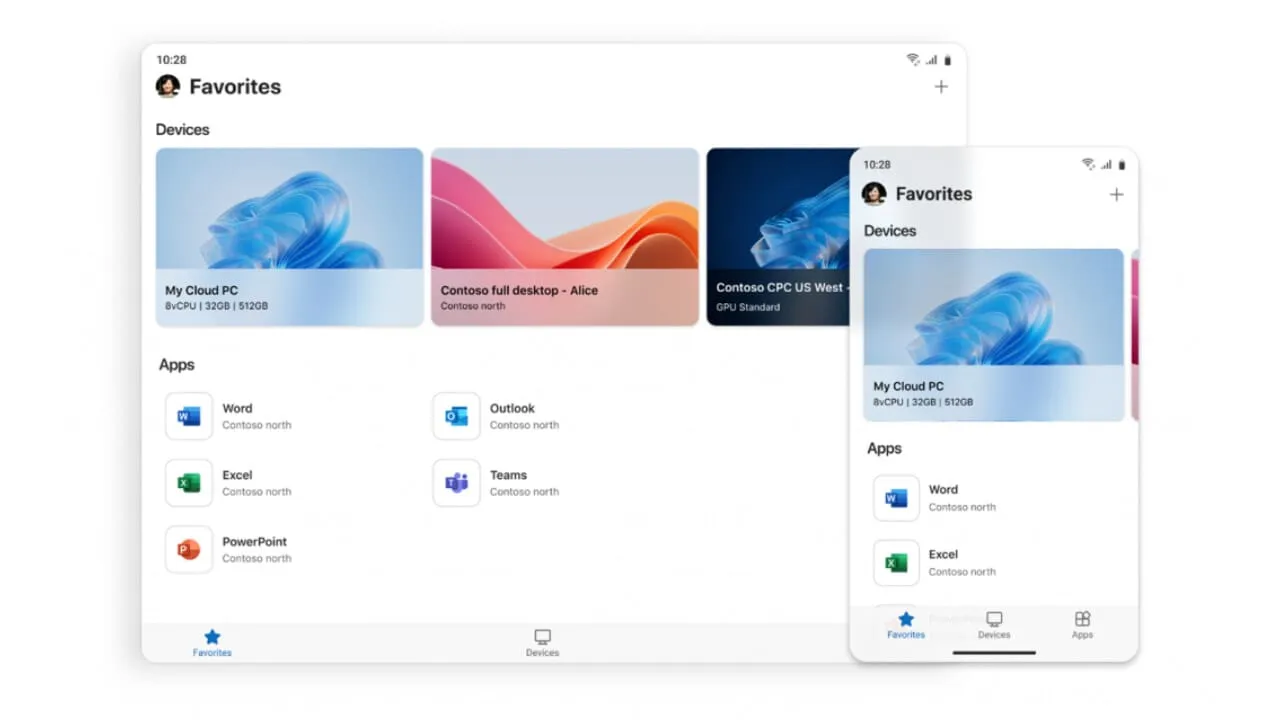 windows app on android