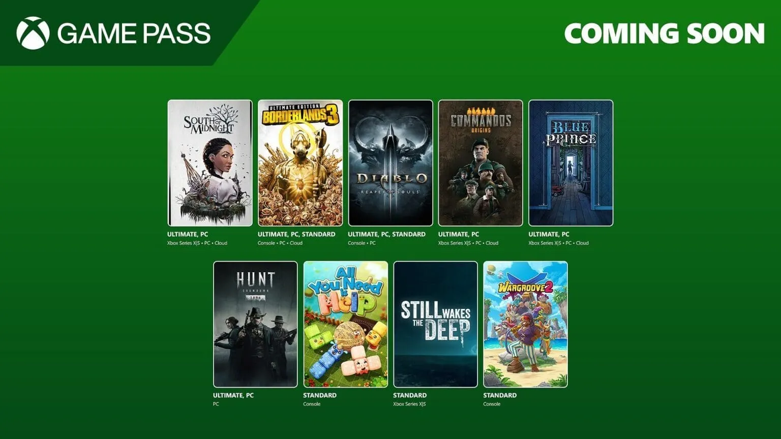 Prossimamente su Game Pass: South of Midnight, Blue Prince, Borderlands 3 e altro ancora 15 xbox gamepass announcement 51498