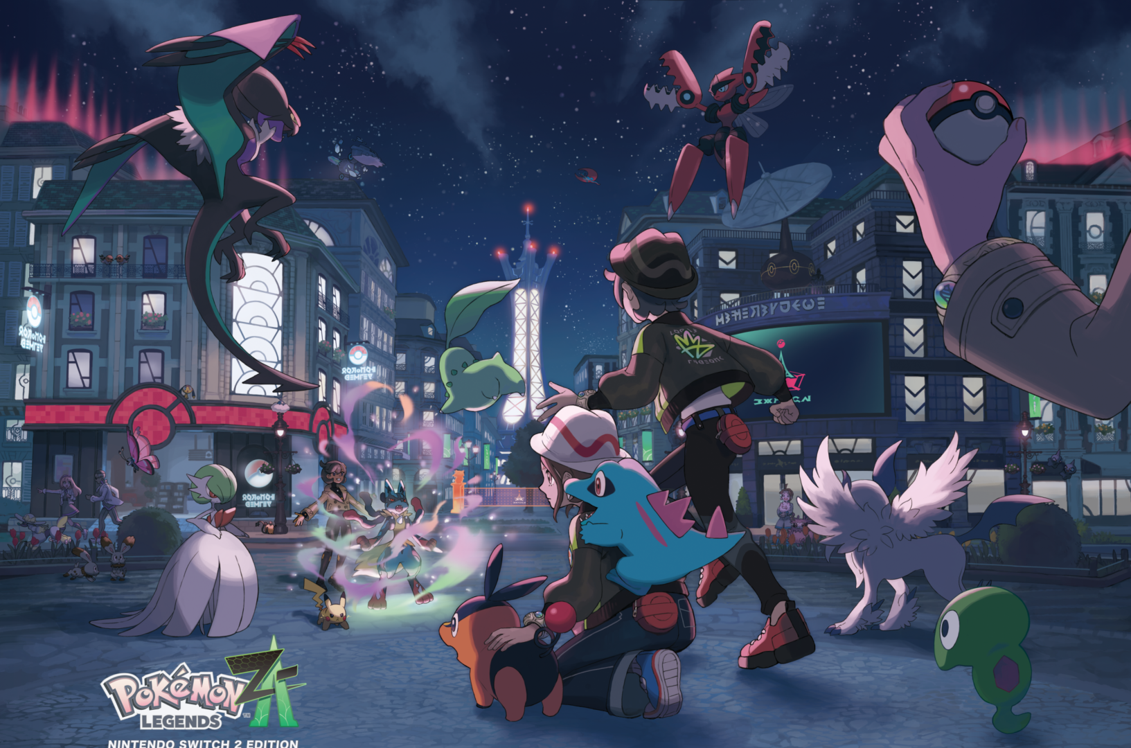 Pokemon Legends Z A Key Art Nintendo Switch 2 Edition EN