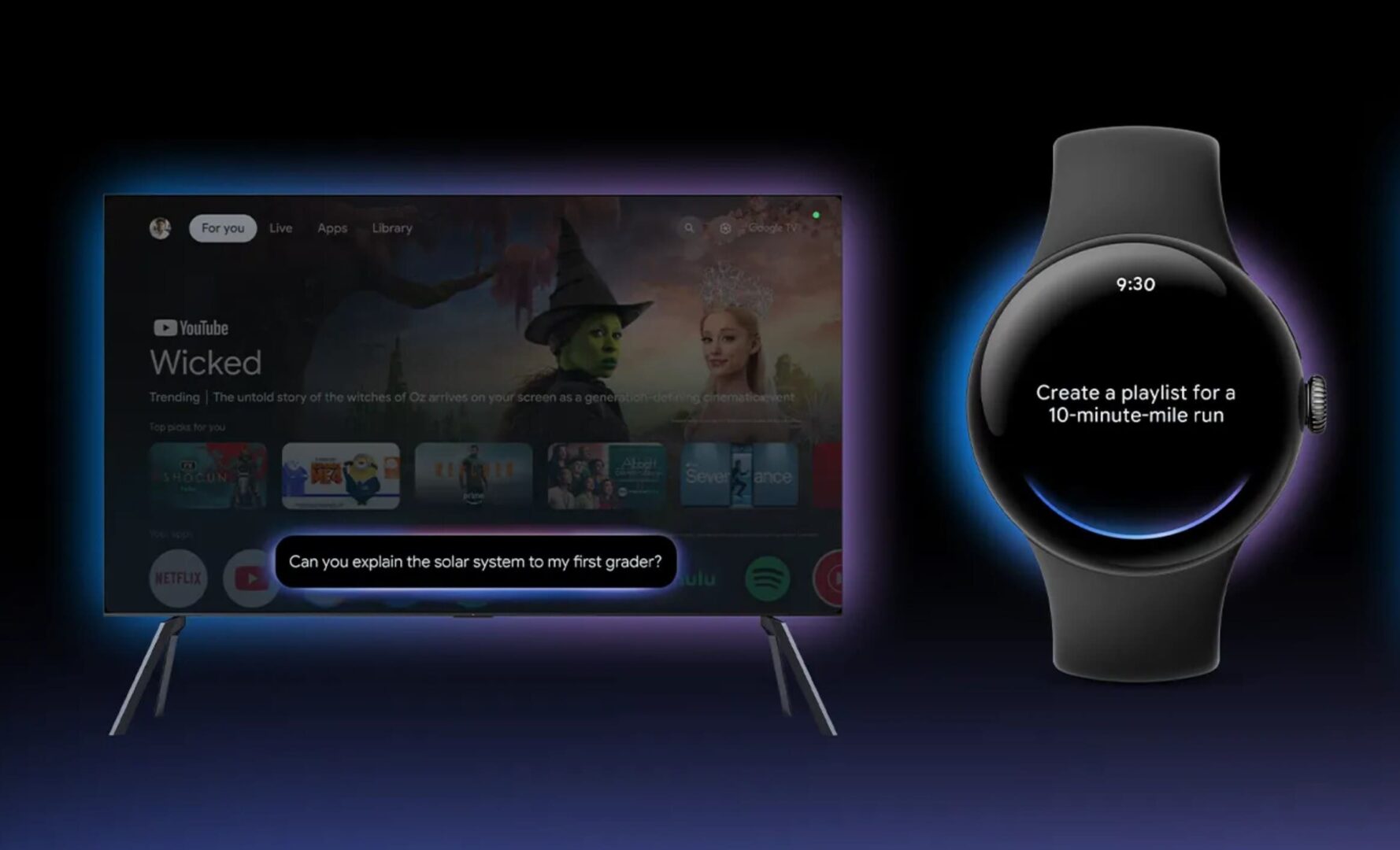 Google Gemini arriverà su TV, auto, smartwatch e visori XR 13 google gemini across devices