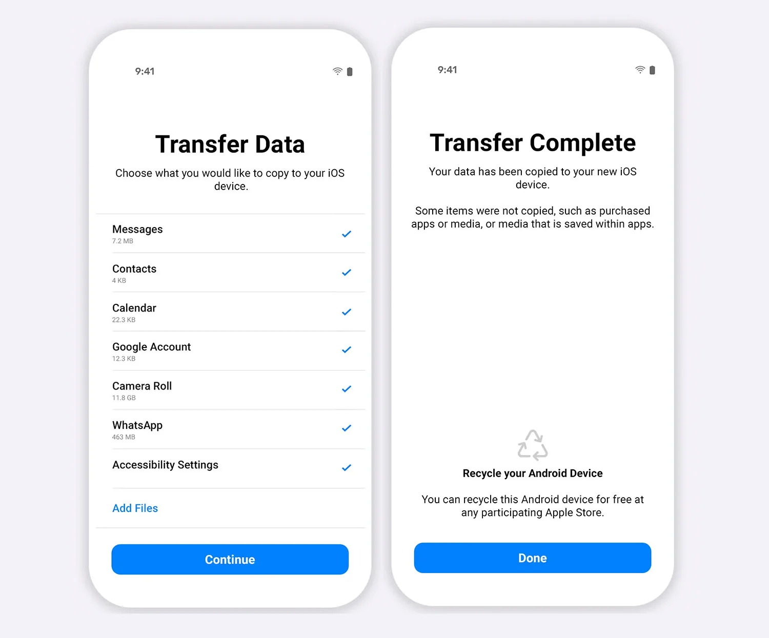move to ios