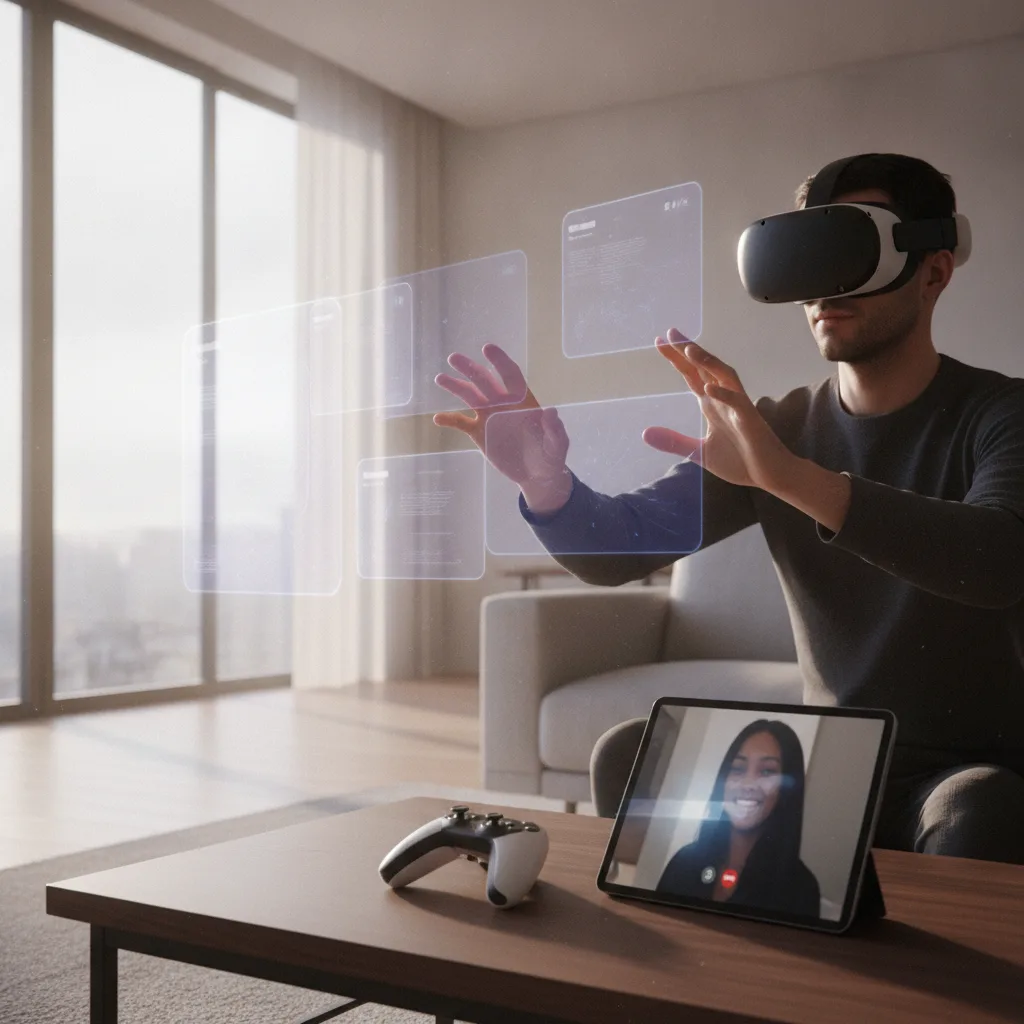 Apple introduce nuove funzionalità in visionOS 26, come il supporto per il controller PSVR 2, app native proprietarie