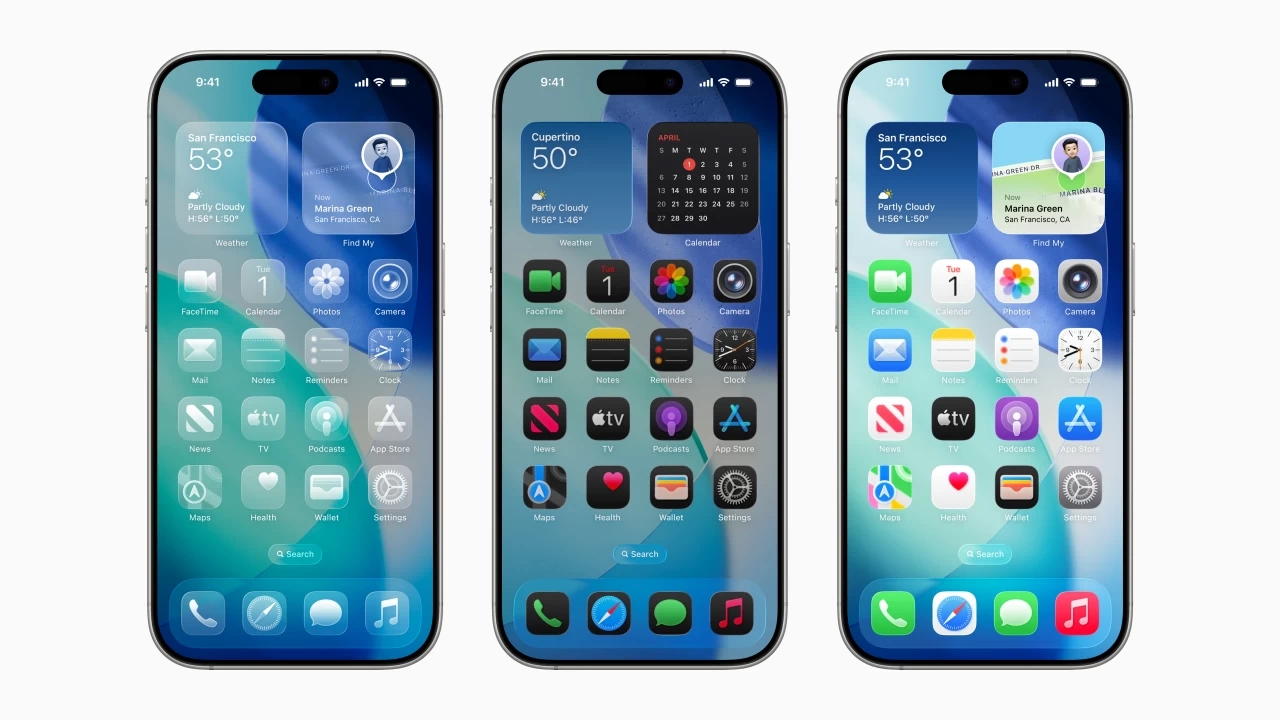 apple wwdc25 ios 26 home screen