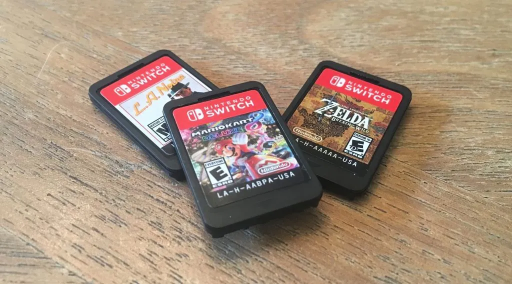 cartucce nintendo switch