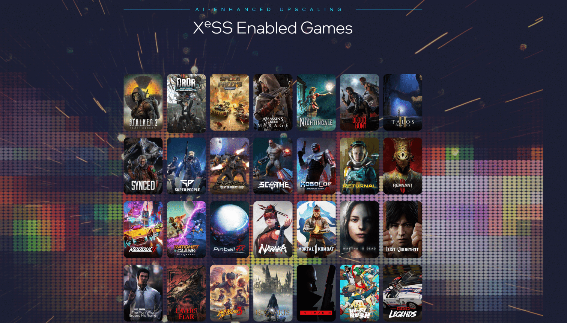 Intel XeSS 2 Games scaled