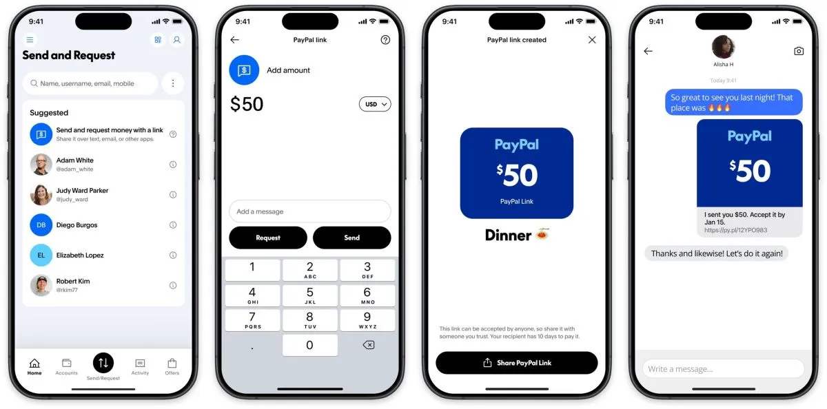 Paypal Links